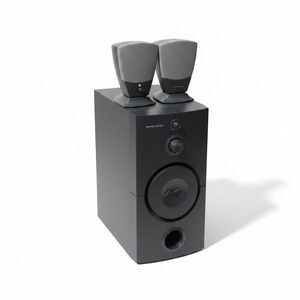 Harman Kardon HK395 Computer Speakers Black 3-Piece Subwoofer System